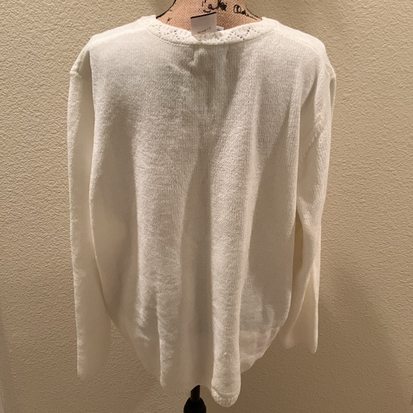 Women’s Alfred Dunner Pullover Sweater
White Pastels Embroidery 3XL - Picture 5 of 11